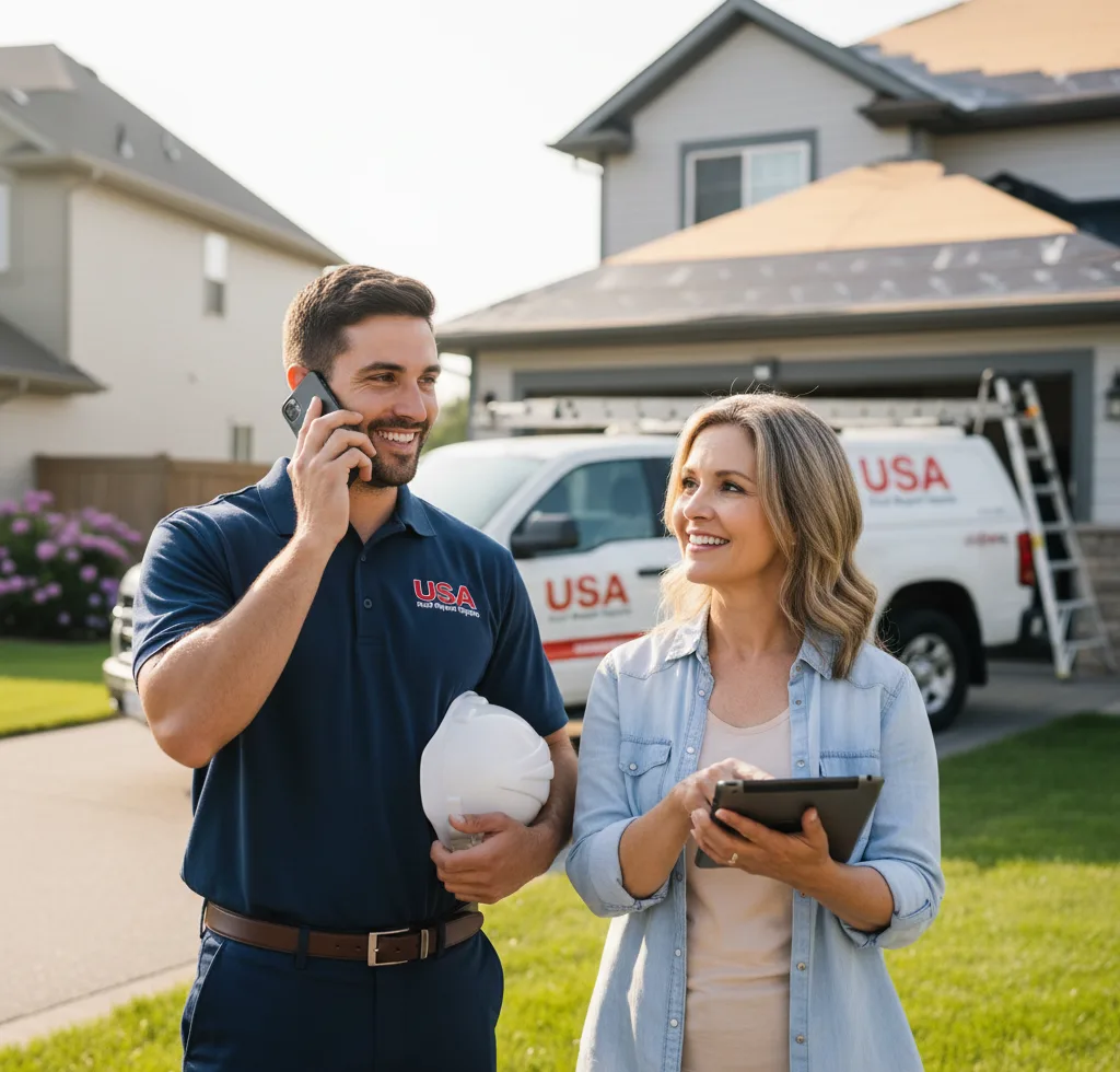 USA Roof Repair Experts customer support in Suisun City